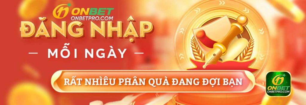 Đăng nhập mỗi ngày Nhận Nhiều Phần Quà Đang Đợi Bạn