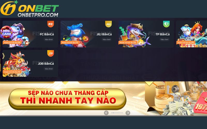 Giới thiệu về sảnh game